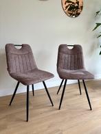 4 eetkamerstoelen zgan, Huis en Inrichting, Stoelen, Ophalen, Bruin, Nieuw, Vier