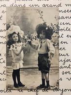 1904 meisjes met lang haar (BB), Ophalen of Verzenden, Voor 1920, Gelopen, Kinderen