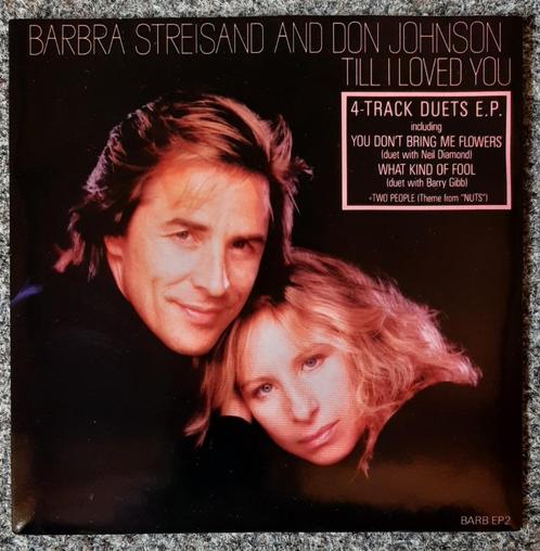 Barbra Streisand & Don Johnson ‎– Till I Loved You, Cd's en Dvd's, Vinyl Singles, Zo goed als nieuw, EP, Pop, 7 inch, Ophalen of Verzenden