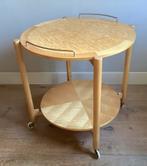 Serveertafel berken Tomas Jelinek IKEA Stockholm serie, Huis en Inrichting, Ophalen, Rond, 55 tot 75 cm, Zo goed als nieuw