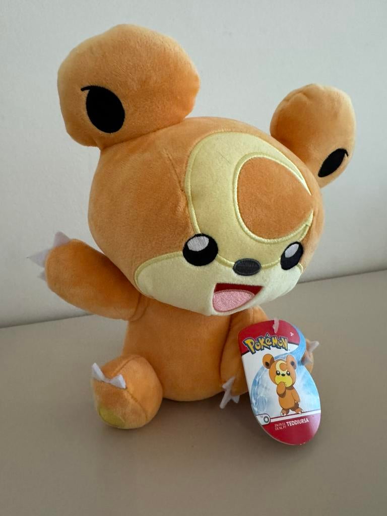 Official Pokémon Teddiursa knuffel (20cm), Verzamelen, Ophalen, Nieuw