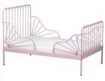 Roze kinderbed, Ophalen, 70 tot 85 cm, Zo goed als nieuw, Lattenbodem