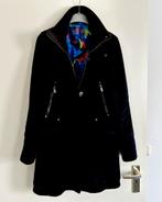 Zwarte goede winterjas wol maat 36 merk Spoom, Ophalen of Verzenden, Gedragen, Maat 36 (S), Zwart