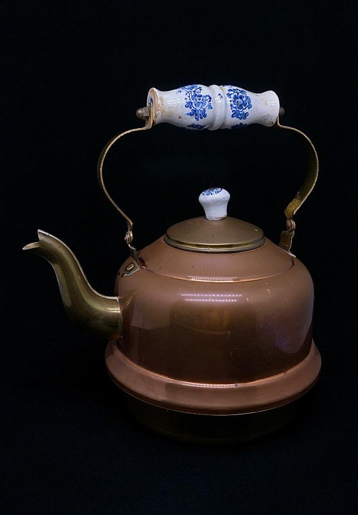 Bredemeijer koperen theepot waterketel - D12-DV-K1, Antiek en Kunst, Antiek | Koper en Brons, Koper, Verzenden