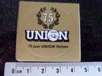 sticker union logo 75 jaar union fietsen logo, Verzenden, Zo goed als nieuw, Merk
