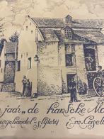 Antieke Wandtegel Fransche Molen Caselli, Ophalen of Verzenden