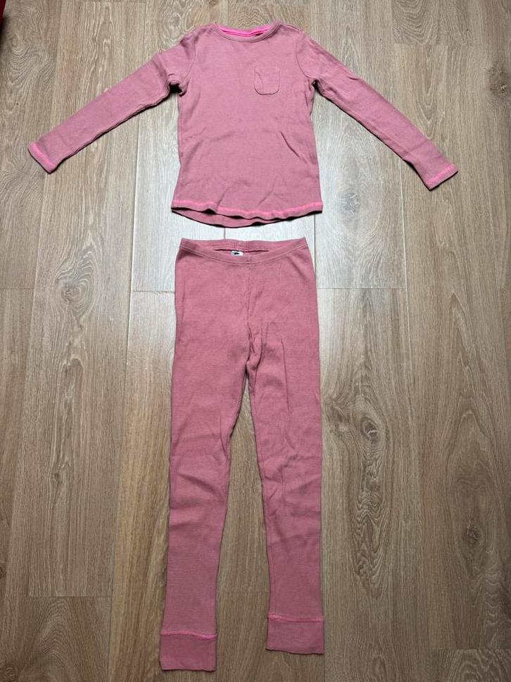 Hema meisjes pyjama roze maat 134/140, Kinderen en Baby's, Kinderkleding | Maat 134, Gebruikt, Meisje, Nacht- of Onderkleding
