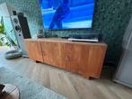 Teak houten tv meubel, 150 tot 200 cm, Minder dan 100 cm, 25 tot 50 cm, Teakhout
