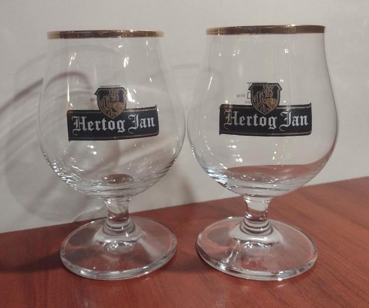 Hertog Jan Glazen Bol 25cl M15. (L), Verzamelen, Biermerken, Gebruikt, Glas of Glazen, Hertog Jan, Ophalen of Verzenden