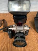 Canon EOS 50e + accessoires, Audio, Tv en Foto, Fotocamera's Analoog, Ophalen, Gebruikt, Spiegelreflex, Canon
