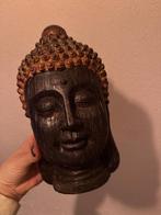 Buddha budha beeld van  hout, Huis en Inrichting, Woonaccessoires | Boeddhabeelden, Ophalen of Verzenden, Zo goed als nieuw