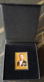 Gouden Postzegel Willem Alexander - 24 Karaat - Oplage 250, Ophalen of Verzenden, Nederland
