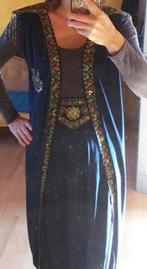 nog nieuwe Marokkaanse jurk op 2 manieren te dragen mt 38-42, Kleding | Dames, Jurken, Nieuw, Blauw, Maat 38/40 (M), Ophalen of Verzenden