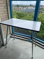 Formica tafel grijs, Ophalen, Kunststof, Gebruikt, 75 cm of meer