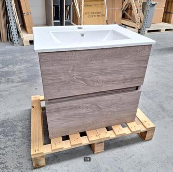 LAATSTE MODEL Badmeubel houtlook 60x58x47 cm nr7 beschikbaar voor biedingen