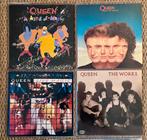 18x Queen vinyl LP  en singles, Cd's en Dvd's, Vinyl | Rock, Ophalen of Verzenden, Gebruikt, Poprock