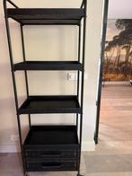 Zwarte stellingkast, kantoorkast met vintage look - Loods 5, Huis en Inrichting, Ophalen, Nieuw