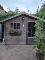 Houten tuinhuis, Tuin en Terras, Tuinhuizen, Ophalen, 200 tot 400 cm, 250 tot 500 cm, Zo goed als nieuw