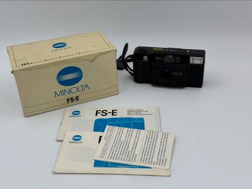 Minolta FS-E Compleet in doos 35mm Camera, Audio, Tv en Foto, Fotocamera's Analoog, Zo goed als nieuw, Compact, Minolta, Ophalen of Verzenden