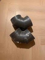ventilatie Aerfoam Bocht 160-45, Doe-het-zelf en Verbouw, Ventilatie en Afzuiging, Ophalen of Verzenden, Gebruikt, Afzuiger