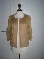 suedine B YOUNG vest jasje mt. M, Kleding | Dames, Maat 38/40 (M), Verzenden, Beige, B Young