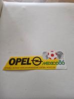 1139 Sticker Opel Mexico '86 Wereldkampioenschap Voetbal '86, Auto diversen, Autostickers, Ophalen of Verzenden