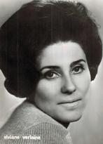 2 kaarten van VIVIANE VERLAINE. Wie was zij???, Ophalen of Verzenden, 1980 tot heden, Ongelopen, Sterren en Beroemdheden