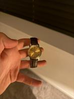 Omega Seamaster 166.0202, Leer, Staal, Polshorloge, Ophalen of Verzenden