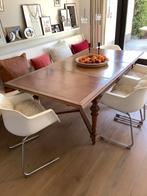 4 vintage Albert Jacob voor Grosfillex stoelen, zeer netjes., Wit, Nieuw, Ophalen of Verzenden, Vier