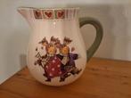 Jet ter Steege, grote kan, vrolijke elanden, kerst servies, Ophalen of Verzenden, Nieuw
