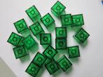 nr. 8024, 20 Transparante groene stenen 2x2, Kinderen en Baby's, Speelgoed | Duplo en Lego, Ophalen, Zo goed als nieuw, Complete set