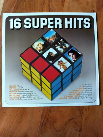 16 Super Hits * Vinyl * LP * Various – 16 Super Hits * beschikbaar voor biedingen