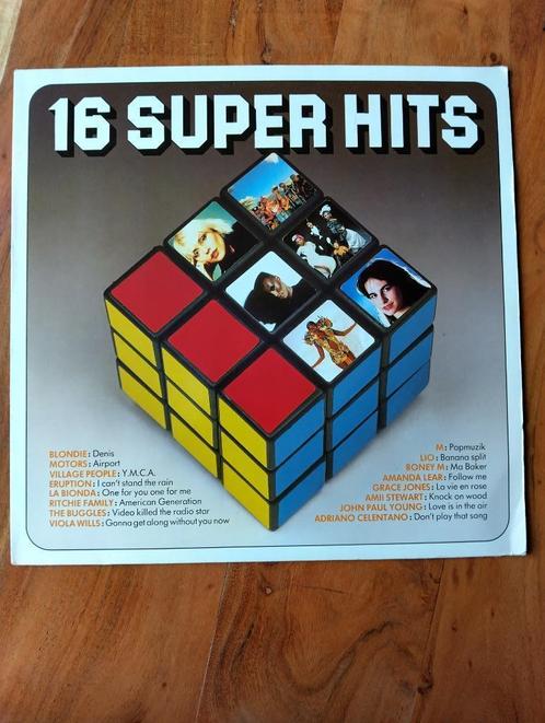 16 Super Hits * Vinyl * LP * Various – 16 Super Hits *, Cd's en Dvd's, Vinyl | Verzamelalbums, Gebruikt, Pop, 12 inch, Ophalen of Verzenden