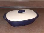 Tupperware serveer schaal 1,7 ltr blauw, Ophalen of Verzenden, Blauw, Schaal