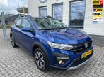 Dacia Sandero Stepway 1.0 TCe 100 ECO-G Expression / Camera, Voorwielaandrijving, Gebruikt, Lichtsensor, Blauw