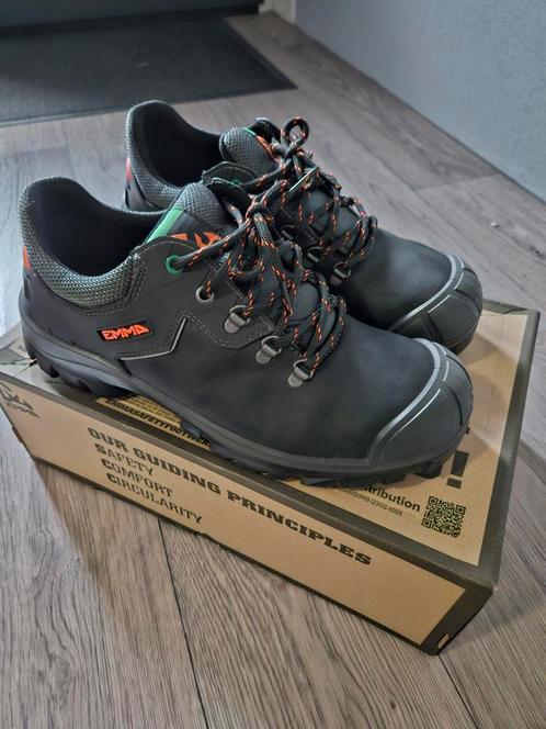 Werkschoenen Veiligheid Schoenen Maat 45 EMMA S3, Doe-het-zelf en Verbouw, Veiligheidskleding, Nieuw, Ophalen of Verzenden