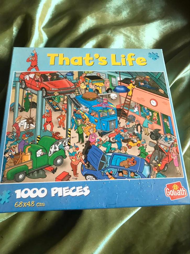 Puzzel that,s life, Hobby en Vrije tijd, Denksport en Puzzels, Zo goed als nieuw, 500 t/m 1500 stukjes, Ophalen of Verzenden