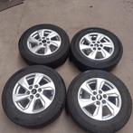 Ford Transit custom velgen 16inch met continental all season, Ophalen, 16 inch, Banden en Velgen, All Season