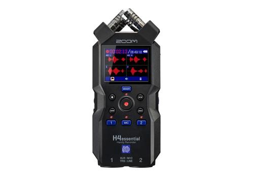 Zoom  H4 Essential Black Handy Recorder SUPERPRIJS, Muziek en Instrumenten, Microfoons, Nieuw, Overige typen, Ophalen of Verzenden