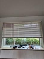 Bamboe lamellen off white 2x op maat, Huis en Inrichting, Ophalen, Gebruikt, 200 cm of meer, Crème
