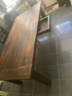 Koloniale eettafel, Ophalen, Gebruikt, 100 tot 150 cm, Koloniaal