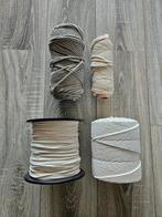 Macramé garen pakket | grote en kleine rollen garen, Hobby en Vrije tijd, Ophalen of Verzenden, Wol of Garen