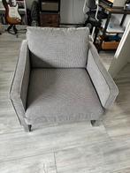Fauteuil, grijs, Huis en Inrichting, Fauteuils, Ophalen, 75 tot 100 cm, Zo goed als nieuw, 50 tot 75 cm
