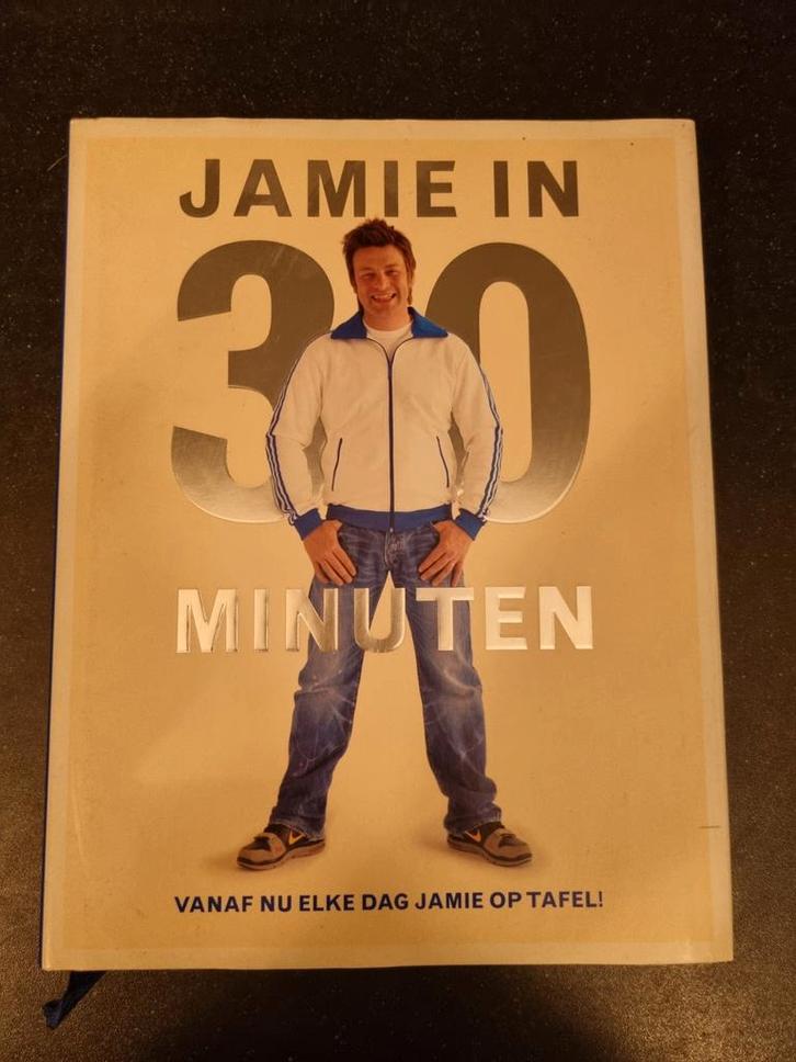 Jamie in 30 Minuten - Kookboek, Boeken, Kookboeken, Zo goed als nieuw, Voorgerechten en Soepen, Hoofdgerechten, Europa, Gezond koken