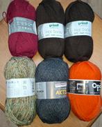 6 bollen sokkenwol, Opal, Gründl, Aktiv  Superba, Hobby en Vrije tijd, Breien en Haken, Ophalen of Verzenden, Nieuw, Breien of Haken
