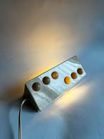 Vintage wandlamp - metaal - 60s, Huis en Inrichting, Ophalen of Verzenden, Gebruikt, Metaal