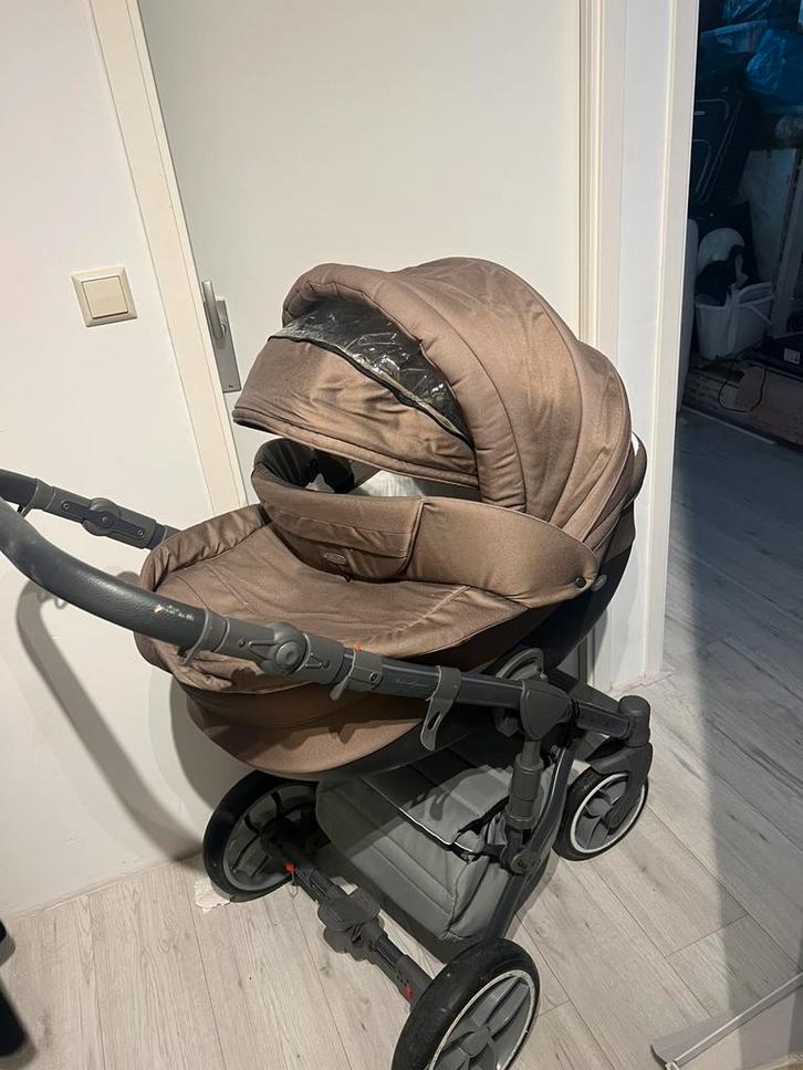 Kinderwagen 3 in 1, Kinderen en Baby's, Kinderwagens en Combinaties, Gebruikt, Overige merken, Met autostoeltje, Met reiswieg
