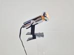 Vintage design tube klemspot spot Chrome lamp verstelbaar, N, Metaal of Aluminium, Vintage, Ophalen of Verzenden