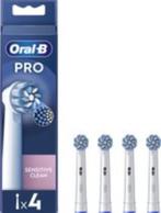Oral-B Sensitive Clean Opzetborstels gevoelige tanden 4-pack, Nieuw, Ophalen of Verzenden, Opzetborstel