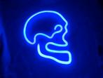 Neon LED verlichting 'Schedel blauw' USB of batterijen, Ophalen of Verzenden, Nieuw